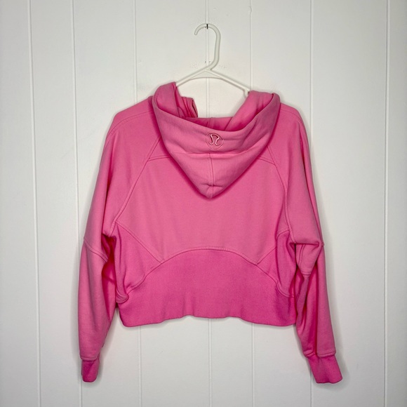 Lululemon Scuba Oversized Full Zip Size Small Dahlia Maeve Pink Outdoor Running - Picture 8 of 10